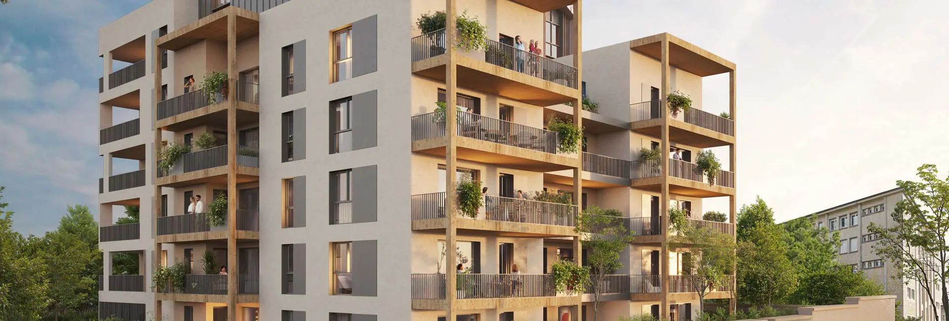 Résidence Atelya Vauban, appartements neufs à Besançon